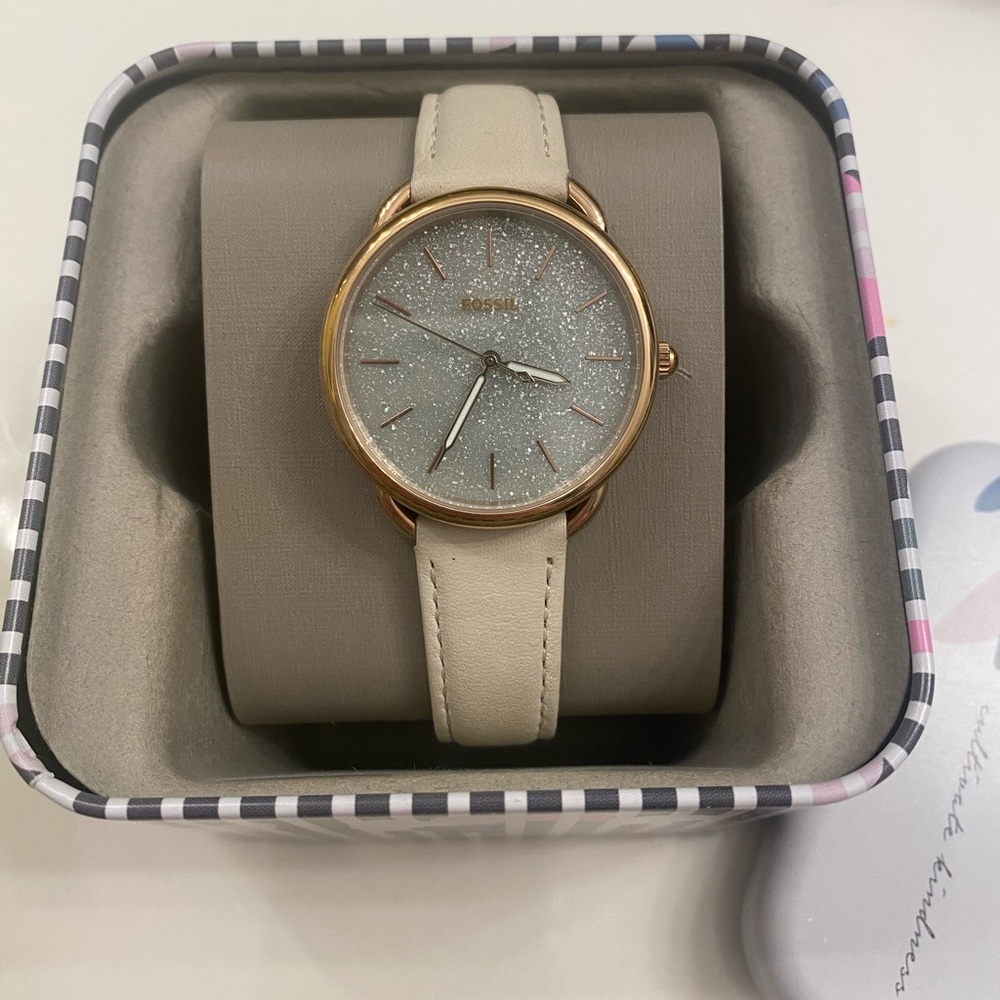 Fossil Women's Watch with Gold Accents